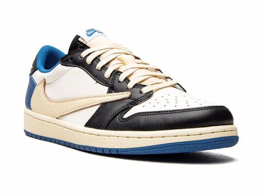NIKE 
Travis Scott x Fragment Air Jordan 1 Low OG SP Sneakers
