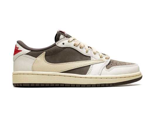 NIKE 
x Travis Scott Air Jordan 1 Low OG “Reverse Mocha” Sneakers