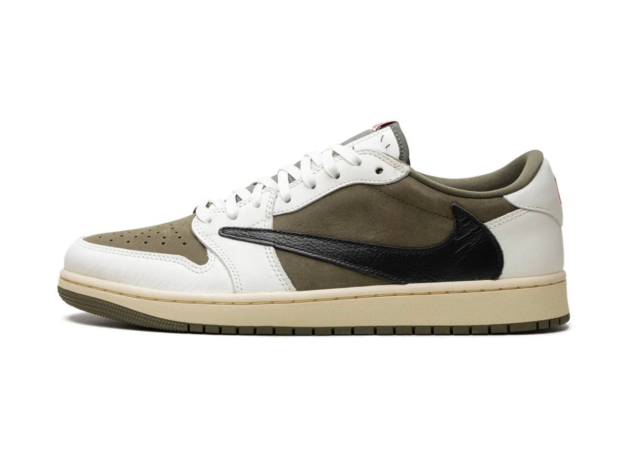 Jordan
Travis Scott Air Jordan 1 Low OG "Medium
Olive" sneakers