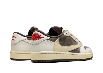 NIKE 
x Travis Scott Air Jordan 1 Low OG “Reverse Mocha” Sneakers